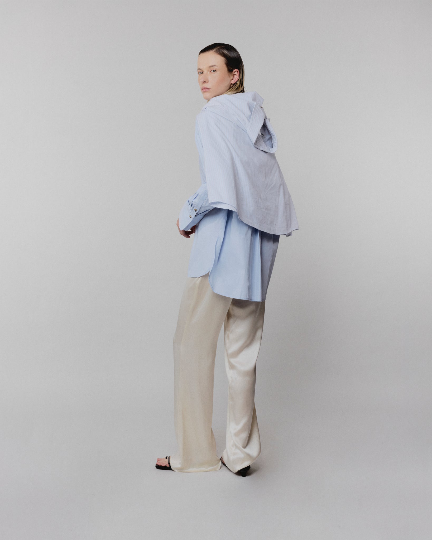 0017 CLASSIC SHIRT CELESTE