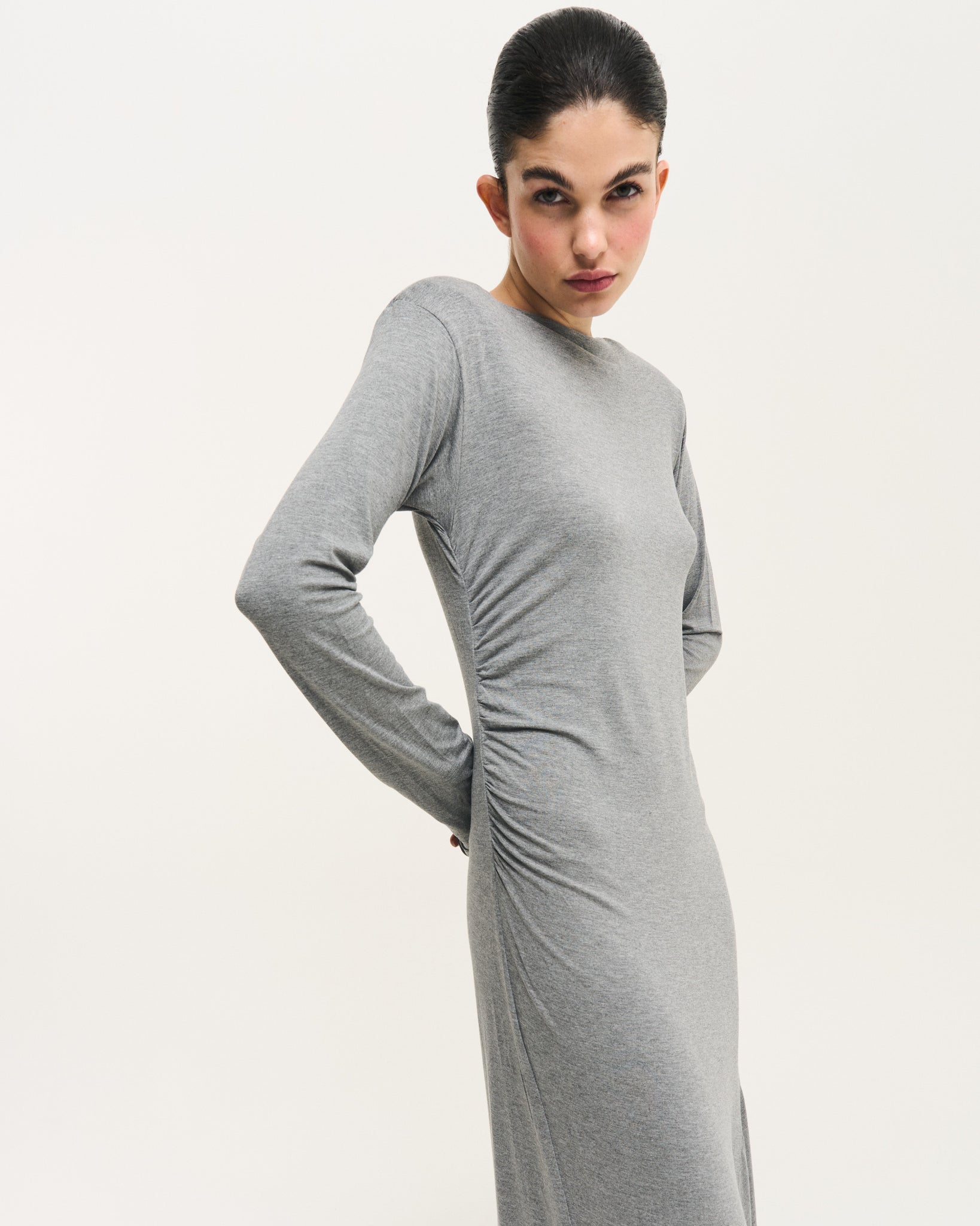 0049 GREY DRESS