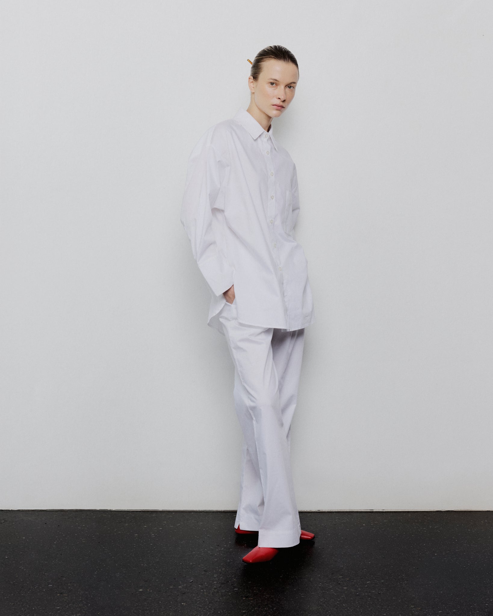 0017 CLASSIC SHIRT BLANCA