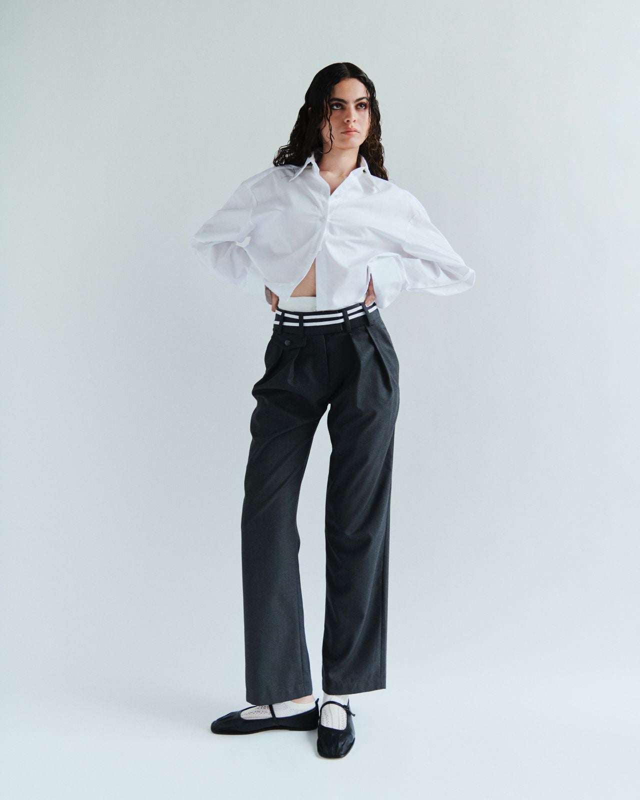 0034 CLASSIC CROPPED SHIRT